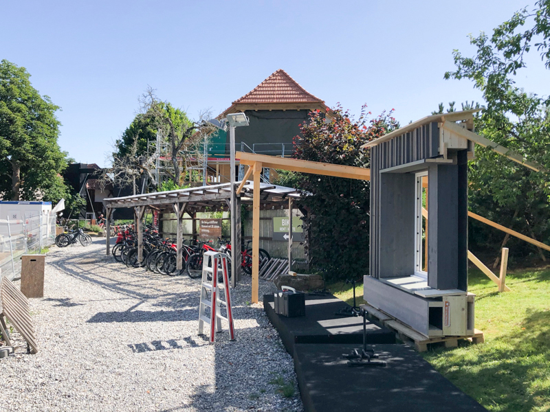 Swiss Bike Park Oberried / Betriebsgebäude 